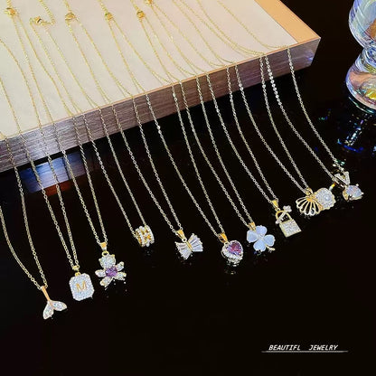 패션 합금 목걸이(의료용 스테인리스, 항알러지 소재)